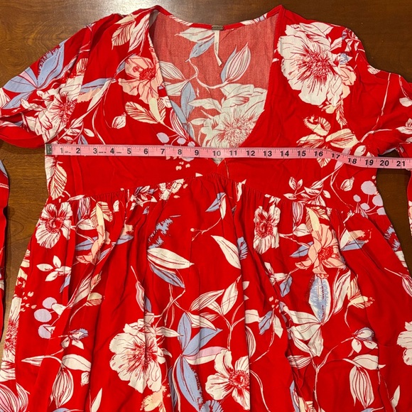 Free People Bella Bell Sleeve Tunic.  M.  EUC - Picture 8 of 12